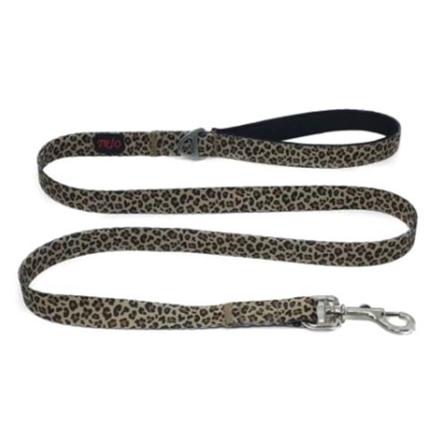 Leopar Desenli Uzatma Sevk Kayışı Uzatma Tasma 140cm x 2cm