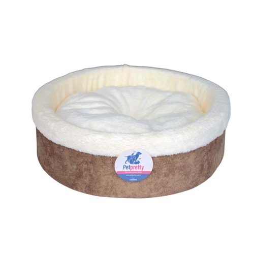 Comfort Special Simit Kedi Yatağı Bej