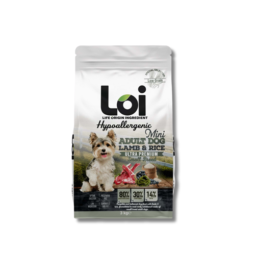 Loi Yetişkin Mini Irk Kuzu Etli Köpek Maması 3 Kg