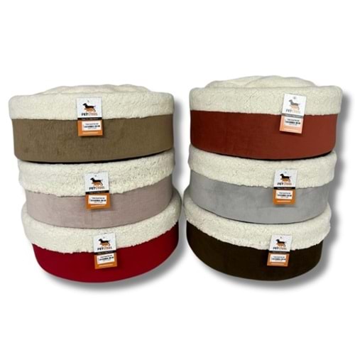 Special Peluş Simit Kedi Yatağı