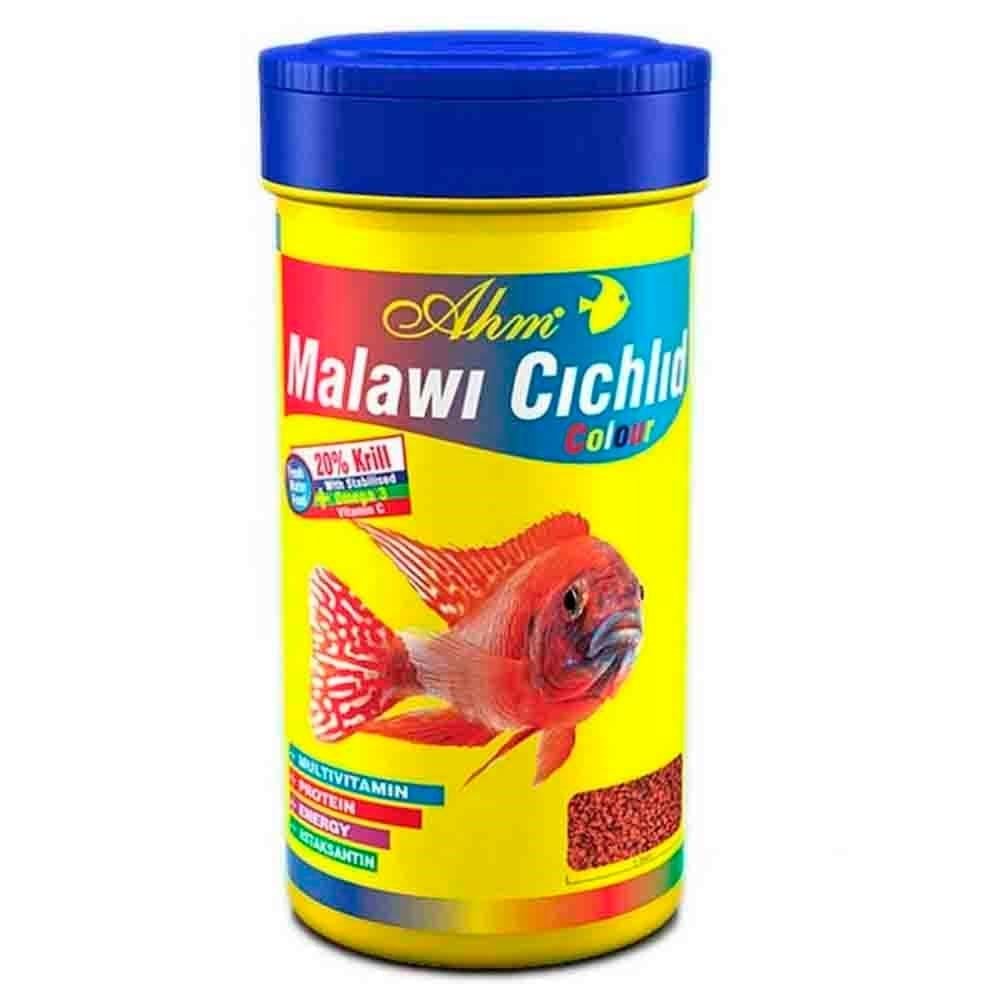 AHM Malawi Cichlid Colour Balık Yemi 250 ML