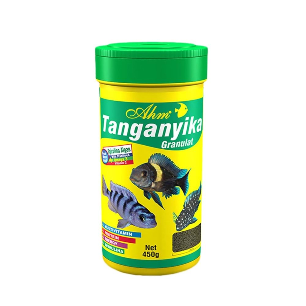 AHM Tanganyika Granulat Balık Yemi 250 ML