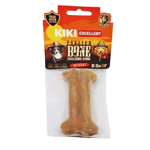 Kiki Excellent Natural Pressed Bone (Preslenmiş Kemik) M - 15CM - 1 ADET