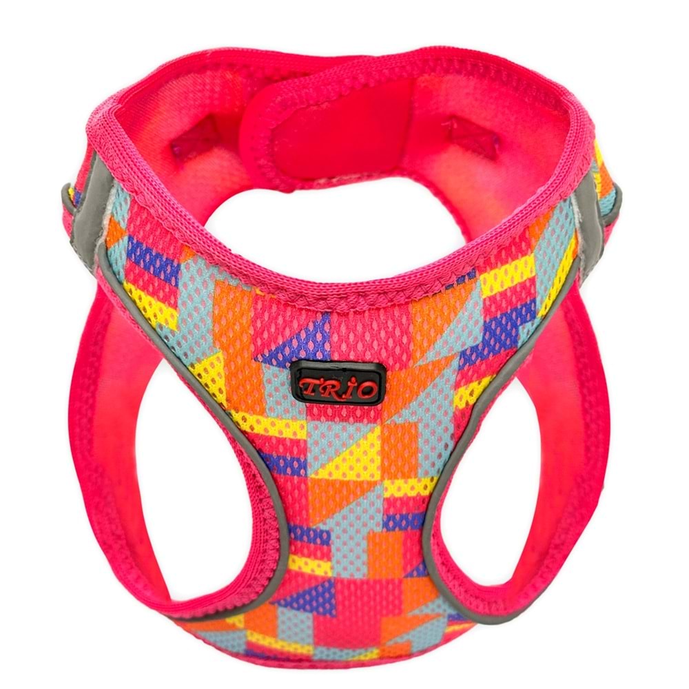 Soyut Desenli Airmesh Göğüs Tasması M