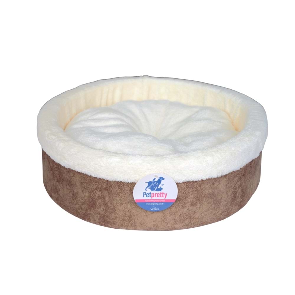 Comfort Special Simit Kedi Yatağı Bej